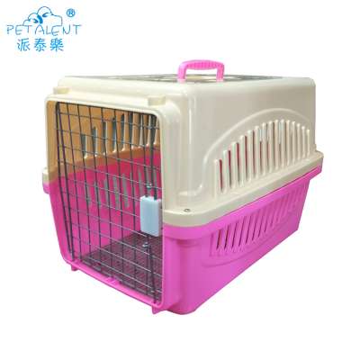 Good choice pink pet travel cage,dog cage for sale cheap