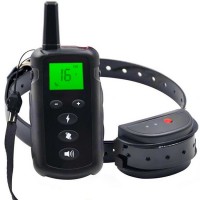 No Bark collar electric remote dog training collar bark shock control with 16 levels button